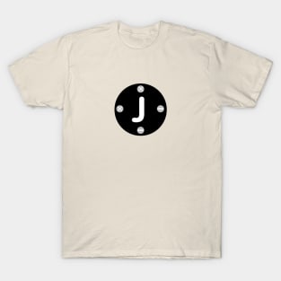 Letter j T-Shirt